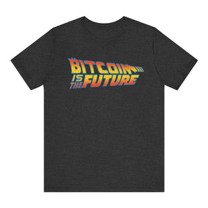 Bitcoin Is The Future Dark Grey T-Shirt