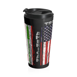 American Trading Dream Flag Stainless Steel Travel Mug Left Side