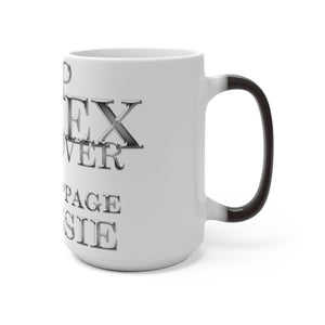 Metallic Chrome Forex Vocabulary Color Changing Mug Right Side