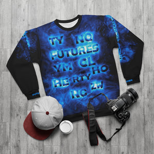 Futures Radiant Black Sweatshirt Front on Stage