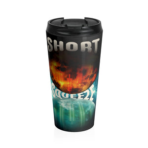 Short Squeeze Planet Crash Stainless Steel Travel Mug