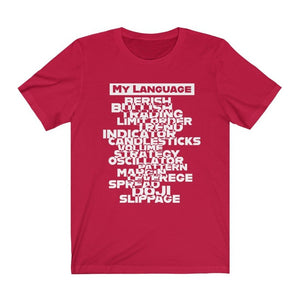 Day Trader Trading Fundamental Vocabulary Red T-Shirt