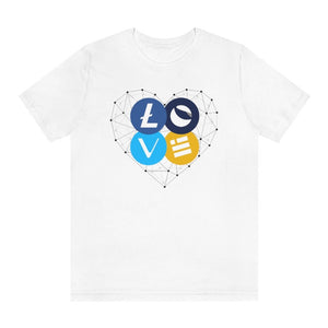 Crypto LOVE White T-Shirt